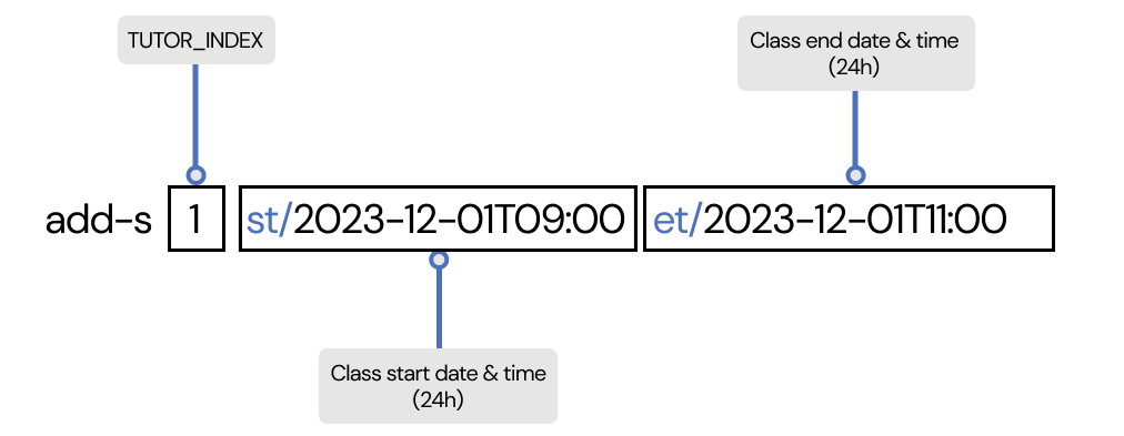 add schedule command